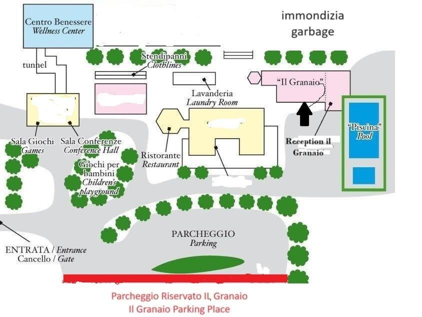 Residence Il Granaio Riparbella Exteriér fotografie